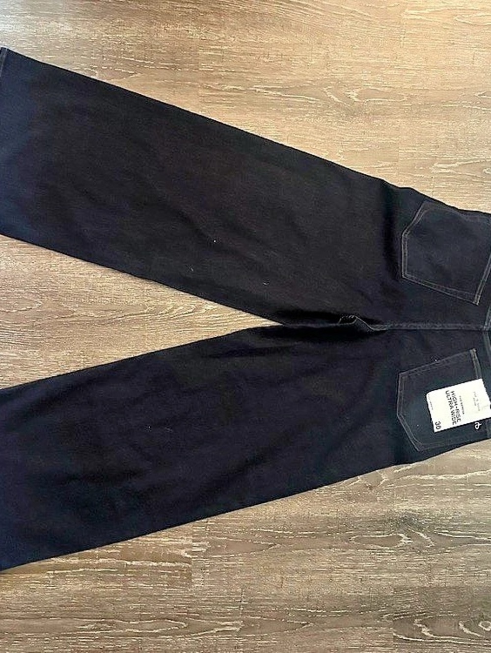 NWOT rag & bone Serena High-Rise Ultra Wide Full Length Jeans-30 - Picture 2 of 5